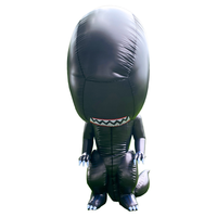 Costume gonflable en PVC épaissi, tête de Xenomorph, costume de monstre gonflable pour adulte, costume de cosplay pour Halloween, mascotte de fête