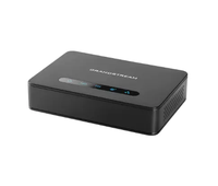 Grandstream HT818 Potente Gateway VoIP de 8 Puertos FXS con Soporte POE, GSM e IP - Router Gigabit NAT Integrado