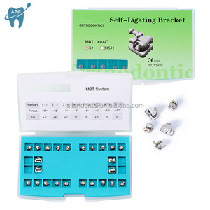 Aifan Dental เครื่องมือจัดฟัน,การจัดฟันด้วยหลอด Buccal จำนวน4ชิ้นวงเล็บมัดด้วยตัวเอง022 - Product Image 2