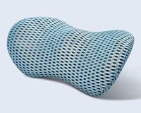 Respirant 3d Air Mesh coussin dorsal oreillers en mousse à mémoire de forme coussin de soutien lombaire pour chaise soulagement de la douleur au bas du dos