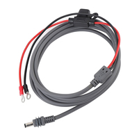 Kabel Daya Satelit Utech Plug and Play 6.6ft 18AWG PVC Tembaga Berlapis Timah dengan Pelindung Jalinan Kawat untuk Transfer Data Stabil, Penggunaan Luar Ruangan