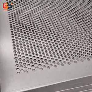 Tôles perforées en aluminium de plaque de poinçonnage d'acier inoxydable du grillage 304 en acier perforé - Product Image 3