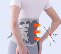 Ceinture de soutien lombaire antidérapante professionnelle pour hernie discale, sciatique, scoliose