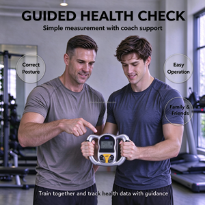 Batteriebetriebenes Handgerät zur Körperzusammensetzungsanalyse BIA Fettmessgerät für Fitness-Studio und Zuhause Tragbarer & <span class=keywords><strong>BMI</strong></span>-Gesundheitstester - Product Image 6