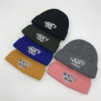 Fabrikant Warme Eenvoudige Y 2K Beanie Hoed Geboeid Nieuwe Mode Custom Hiphop Streetwear Winter Zachte Muts