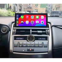 Autoradio avec écran tactile Linux de 10,25 pouces, navigation GPS intégrée, CarPlay sans fil et Android Auto pour Lexus NX 2014-2021