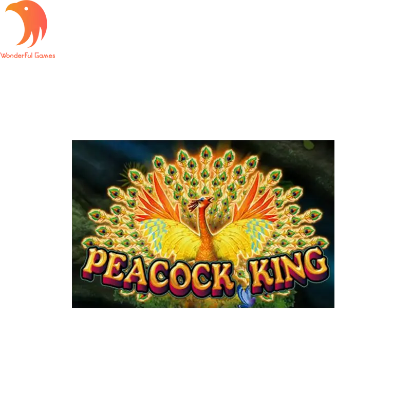 Vgame Peacock King Table de pêche USA Fish Game Board Arcade Skilled Coin Pusher Machine de jeu