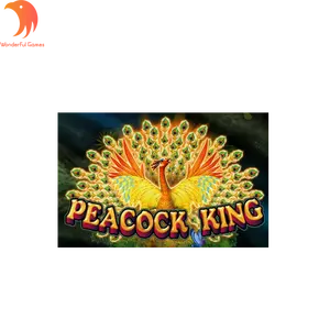 Vgame Peacock Vua Bảng câu cá USA Cá Trò chơi hội đồng quản trị Arcade có tay nghề cao đồng xu Pusher Máy chơi game