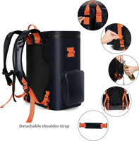 Vente en gros entièrement étanche TPU Dry Cooler Box Sac à dos pour le camping, la navigation de plaisance, la pêche et les aliments isolés thermiquement pour les canettes à usage extérieur