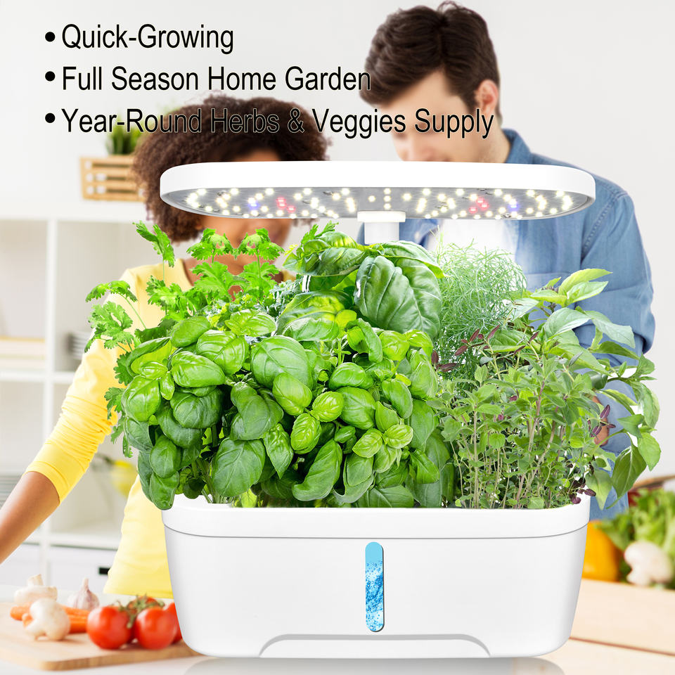 Smart Garden Hydroponic Indoor Herb Garden Kit Indoor Smart Garden Led ...