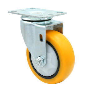 <span class=keywords><strong>3</strong></span> 4 <span class=keywords><strong>5</strong></span> polegadas Trolley Castors <span class=keywords><strong>Medium</strong></span> <span class=keywords><strong>Duty</strong></span> Pvc <span class=keywords><strong>Pu</strong></span> Tpr Rodízio De Plástico para Atacado - Product Image 2