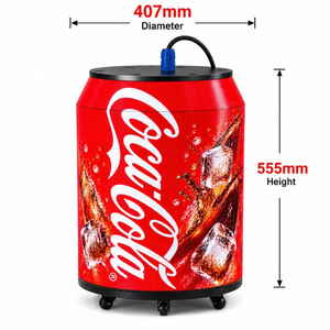 Affichage LED en forme de boîte 407 mm x Ø555 mm 520 mm x Ø305 mm 360 °   Affichage numérique haute résolution sans soudure pour la publicité en magasin de détail - Product Image 3