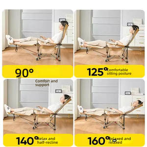 Wholesale Metal Portable Outdoor Comfortable Leisure Picnic Travel Hiking Folding Lawn Camping Fishing Beach Moon Chair - Product Image 3