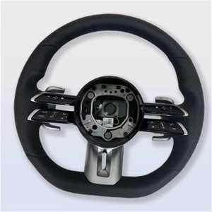 Volant LED Accessoires de voiture pour Mercedes-Benz Classe S W221 W219 S500 S280 S300 <span class=keywords><strong>S350</strong></span> S400 S600 Volant en fibre de carbone - Product Image 4