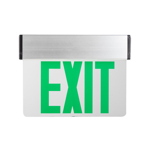 Señal de <span class=keywords><strong>Salida</strong></span> de Emergencia LED Bicolor, Rojo y Verde Intercambiable, con Iluminación Lateral, Certificación UL - Product Image 4
