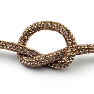 Cordon de 6 mm en strass et perles de <span class=keywords><strong>millet</strong></span>, pour téléphone portable ou accessoires de bijoux DIY, vente en gros - Product Image 6