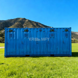 Toilettes chimiques portables préfabriquées en conteneur pour usage public extérieur VIP - Product Image 1