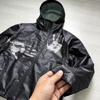 Veste d'hiver coupe-vent à capuche pour homme, personnalisée, réactive à l'eau, ajustée, thermosensible, contrôle de la température, style hip-hop