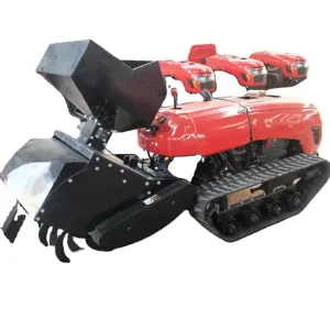 LG2023- Diesel Tracked Small Tractor Trencher Multi functional Trencher Tractor Mini Tractor Trencher, Trencher Tractor, Trenche