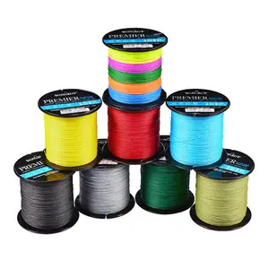 PROBEROS Braided 100M Clear PE Fishing Line 6-100LB Leader Line