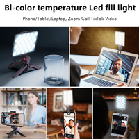 Téléphone portable Selfie Fill Light pour téléphone Caméra Youtube Live Streaming Portable Video Call Light mini LED Video Light