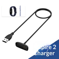 Câble de charge pour Fitbit Charge2/3 HR/Versa3/Inspire2/Blaze/Alta