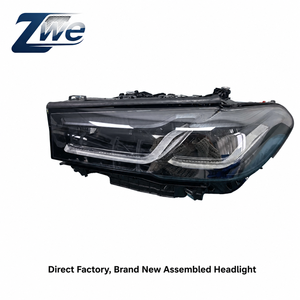 Faro LED Plug and Play para <span class=keywords><strong>BMW</strong></span> X5 F15 2014-2018 LCI, 63117442647 63117442648, Lámpara Delantera Cuadrada, Reemplazo OEM de Ajuste Directo - Product Image 1