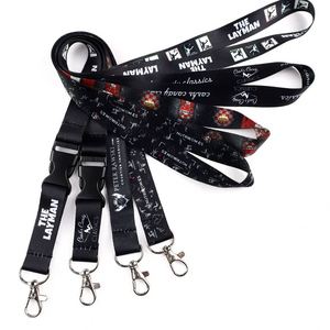 Muestra Gratuita de Porta Tarjetas de Identificación Personalizado con Cordón para Llaves de Coche, Resistente al Agua, Ecológico, de Poliéster Jacquard, Impreso en Serigrafía - Product Image 1