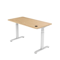 Table basse réglable avec cadre de bureau élévateur motorisé intelligent ergonomique Bureau debout moderne extensible avec double moteur OEM ODM