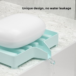 Modern Portable Creative Plastic <b>Soap</b> Dish Drainable <b>Soap</b> Storage Rack Diversion <b>Soap</b> <b>Holder</b> - Product Image 5