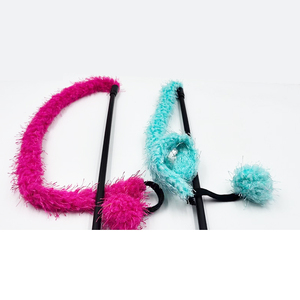 Jouets pour chats colorés personnalisés pour l'intérieur, baguettes interactives pour <span class=keywords><strong>chat</strong></span>, jouets anti-stress et de divertissement pour chats - Product Image 3