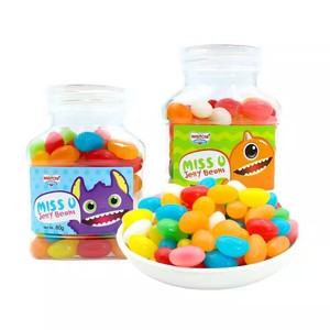 Permen Jeli Buah Pelangi Grosir untuk Anak-Anak - Permen Gummy Aneka Rasa Asam Model Jelly Bean untuk Rak Ritel dan Acara - Product Image 1