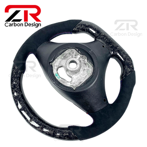 Volante Deportivo Personalizado para el Interior del Automóvil, de Fibra de Carbono con LED e Indicador de RPM, para <span class=keywords><strong>BMW</strong></span> E90 <span class=keywords><strong>328i</strong></span> E60 <span class=keywords><strong>E46</strong></span> E92 E87 E92 M3 E39 X5 E70 X6 E71 E82 - Product Image 3
