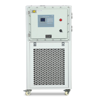 -120 Degrés Glycol Refroidi à l'Eau Automatique Moteur Ultra Basse Température Recirculation Air Refroidisseur 220V/380V 5.3KW
