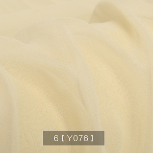 Rollo de tela de gasa de seda 100% original Georgette de China Peace <span class=keywords><strong>Gazar</strong></span>, color blanco y negro, para novias, ideal para bodas. - Product Image 5