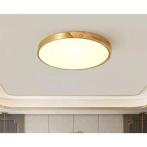 โคมไฟเพดาน LED ทองแดงทั้งหมด สไตล์จีนใหม่ บางเฉียบ ทันสมัย เรียบง่าย สร้างสรรค์ สำหรับทางเข้า ระเบียง ห้องรับประทานอาหาร ห้องนอน - Product Image 3