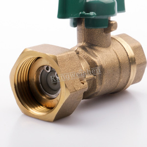 บอลวาล์วทองแดงทั้งหมด 1 นิ้ว แบบทรูยูเนียน สำหรับควบคุมการไหลของน้ำ - Product Image 4