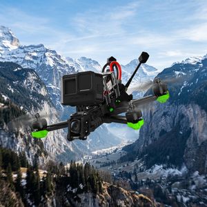 วิดีโอ HD FPV ฟรีสไตล์ การส่งสัญญาณระยะไกลที่เชื่อถือได้สำหรับการบินแบบวัลเล่ย์ครูซซิ่ง โดรนแบบควอดคอปเตอร์ระดับพรีเมียมป้องกันการตก - Product Image 4