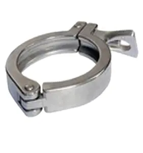 Stainless Steel Casting Service 304 Single Pin Heavy Duty Sanitary Clamps With Wing Nut