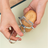 Bestseller 2023 Keukenproduct Aardappelschiller Fruitgroente Gereedschap Roestvrijstalen Schiller