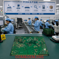 Services de fabrication de prototypes de circuits imprimés (PCB) et de cartes électroniques assemblées (PCBA) sur mesure, fabricant chinois, matériaux Rogers, finition de surface ENIG