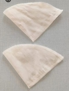 Hữu Cơ Tự Nhiên Bông Cà Phê Bộ Lọc Túi Làm Bằng Tay Sinh Thái Thân Thiện Với Bông Vải Tái Sử Dụng Cà Phê Lọc <span class=keywords><strong>Cone</strong></span> - Product Image 6