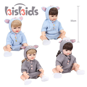 55 Inches Bebe <strong>Reborn</strong> Completo De Silicon Real Kit <strong>Reborn</strong> Dolls Silicone Newborn Baby - Product Image 1