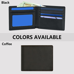 Diseña Tu Propia Cartera de Cuero Genuino para Hombre, Tamaño Personalizado, Venta al por Mayor, Nuevo, Hecho a Mano, Vintage, Logotipo Personalizado, Colores OEM - Product Image 2