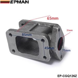 Adaptateur de collecteur d'échappement EPMAN Custom Turbo Swap Project T3 vers T3 + Support de soupape de décharge externe 38 mm EP-CGQ126Z - Product Image 2