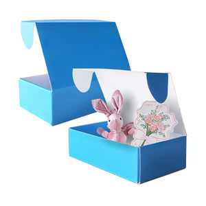 Boîtes d'expédition ZY 12x9x4 pouces, boîtes en carton ondulé blanc, boîtes d'expédition <span class=keywords><strong>de</strong></span> documents, boîtes <span class=keywords><strong>de</strong></span> transport, utilisation quotidienne, boîtes d'expédition <span class=keywords><strong>de</strong></span> jouets pliées - Product Image 6