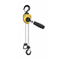 Palans à chaîne manuels de petite taille, mini palan à levier manuel, palan à chaîne à levier de 0,5 tonne