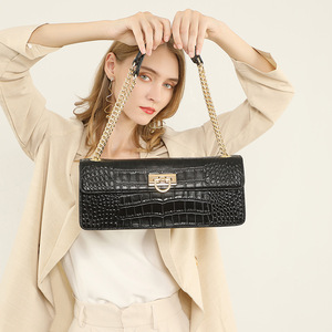 Sac à bandoulière classique en cuir véritable, motif bonbon, sac sous le bras à sangle unique, pour femme, mode hiver automne printemps <span class=keywords><strong>LOUIS</strong></span> - Product Image 4