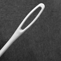 Brosse écouvillon de nettoyage de bouteille en polyester souple direct d'usine EcoClean White Light