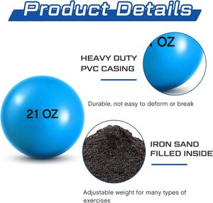 ลูกเบสบอลฝึกซ้อมแบบถ่วงน้ำหนัก ทำจาก PVC เป็นมิตรกับสิ่งแวดล้อม สำหรับการฝึกตีและการฝึกโยน - Product Image 5